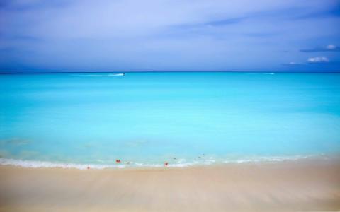加勒比海滩Mac壁纸