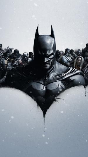 蝙蝠侠阿卡姆起源iPhone 5壁纸