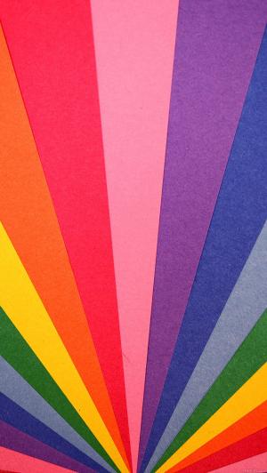 多彩的彩虹光谱iPhone 5壁纸