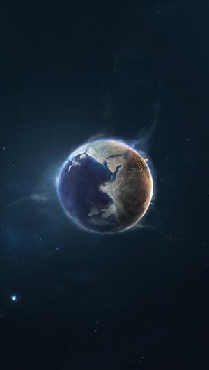 地球外部iPhone 5壁纸