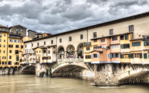 Ponte Vecchio佛罗伦萨Mac壁纸