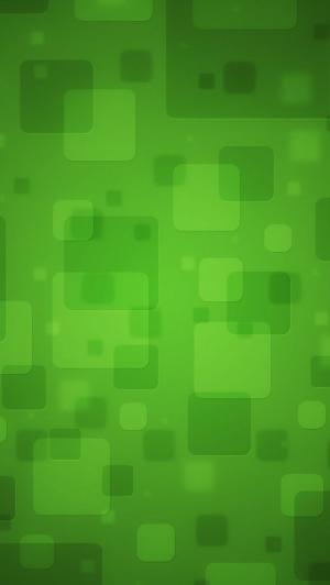 随机绿色盒子iPhone 5壁纸
