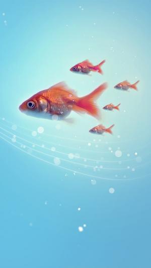 金鱼iPhone 5壁纸