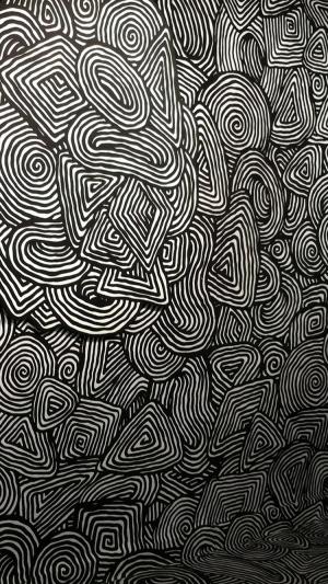 橡皮擦迷幻图案iPhone 6壁纸