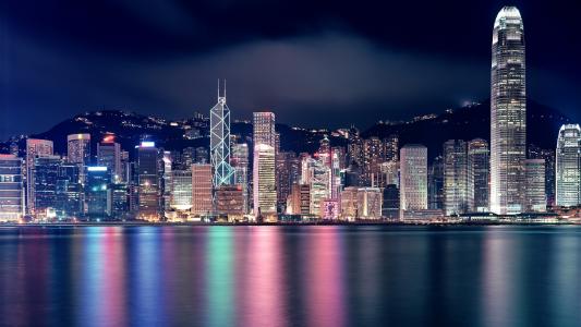 香港城市景观高清壁纸