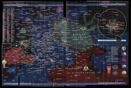 星际迷航空间地图壁纸