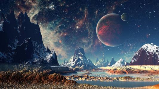 外星地球行星风景壁纸
