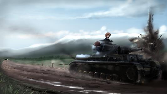 Girls und Panzer高清壁纸