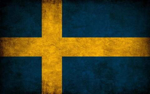瑞典国旗壁纸