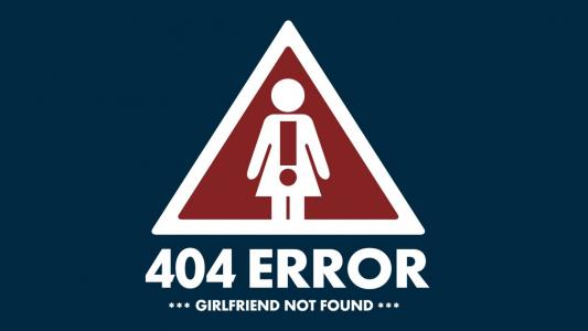404错误女朋友找不到壁纸
