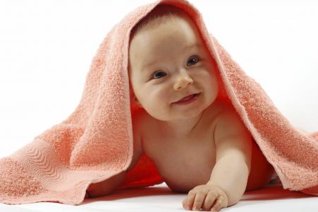 婴儿壁纸毛巾