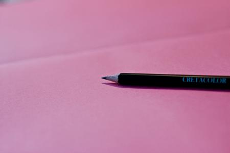 铅笔，写作，粉红色，业务，创意，艺术