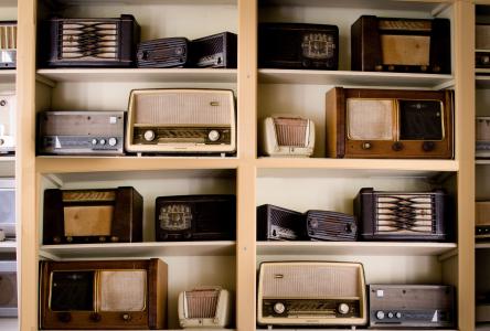 收音机，年份，oldschool，架子