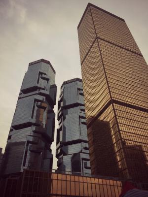 香港，建筑物，建筑，塔，城市，城市