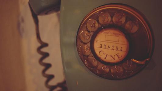 旋转电话，复古，古董，oldschool