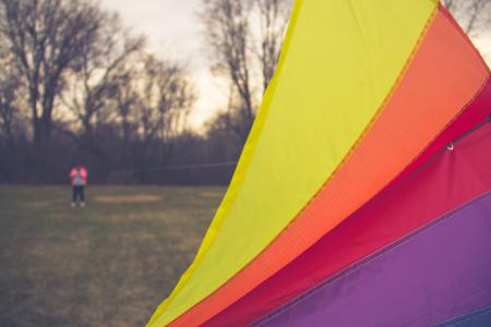 风筝，公园，颜色，颜色