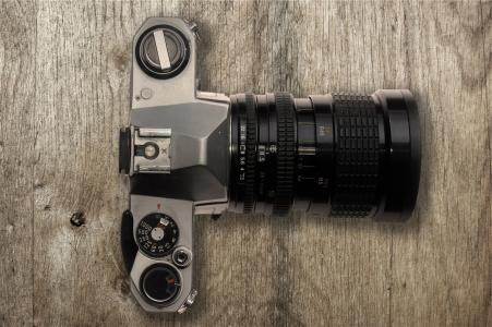相机，数码单反相机，镜头，技术，摄影，木材