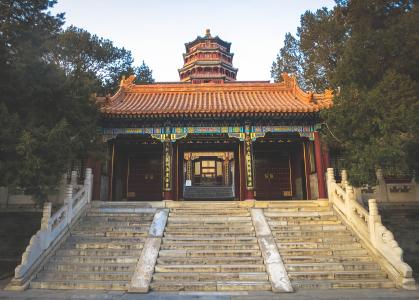 颐和园，北京，中国，建筑，文化，步骤
