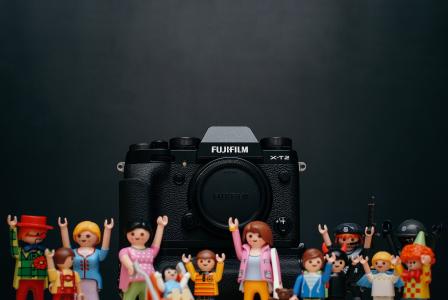 fujifilm，黑色，相机，摄影，玩具，显示