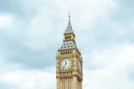 建筑，塔，大本钟，宫，威斯敏斯特，英国，伦敦，时钟，手表，天空，云
