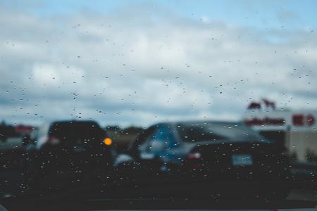 汽车，驱动器，玻璃，窗口，雨滴，湿，交通，下雨，旅行，旅行