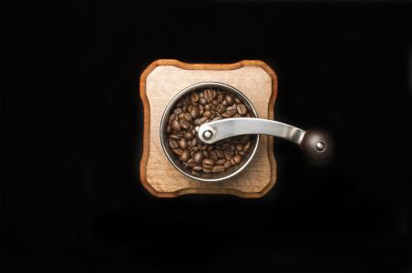 咖啡，豆，种子，棕色，咖啡厅