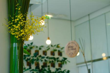 灯，灯泡，室内，设计，花卉，植物，墙上，贴纸