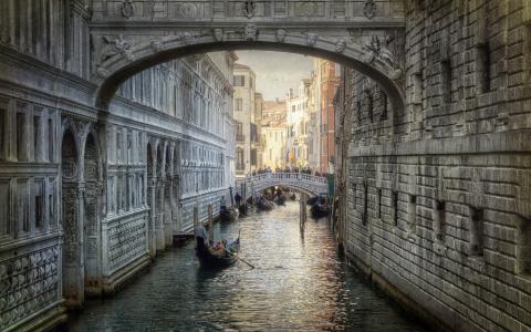 意大利，威尼斯，运河