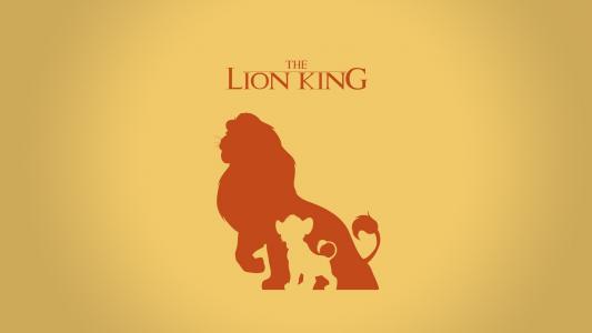 狮子王，迪斯尼，电影，极简主义