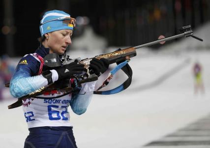 Vita Semerenko，乌克兰，冬季两项，铜牌得主，奥林匹克，索契2014