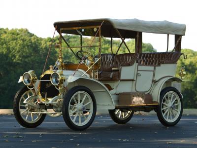 汽车，复古，帕卡德，模型18 Speedster，1909年，独家，美丽的车