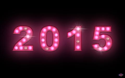 新的一年，2015年，赌场，灯，光