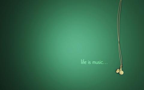 耳机，生活就是音乐，生活就是音乐