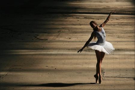 女孩，美丽，心情，芭蕾，芭蕾舞女演员