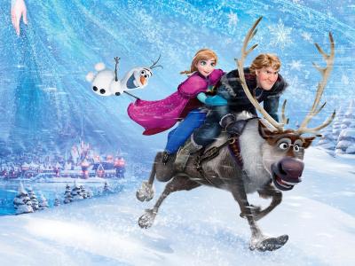 2013年，Anna，Frozen，Kristoff，Sven，Olaf，Walt Disney，Arendelle