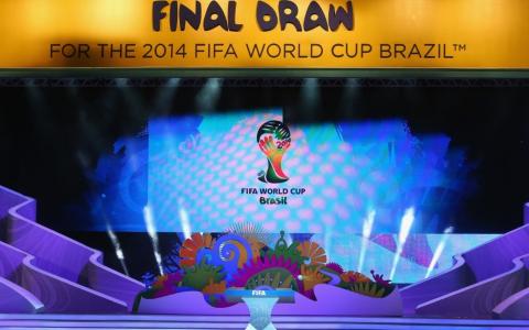 场景国际足联，世界，杯，在，巴西2014年
