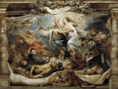彼得保罗鲁本斯，神话，彼得保罗鲁本斯，天主教真理的胜利，绘画