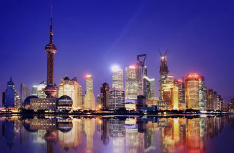 上海，亚洲，城市，中国