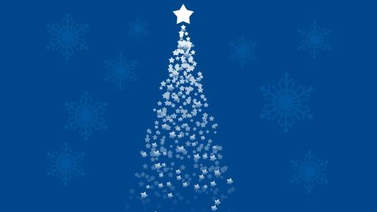 假期，新的一年，雪花，雪花圣诞树，圣诞节，快乐，圣诞节，圣诞节，新的一年