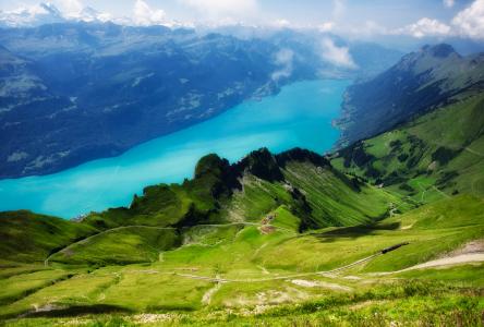 阿尔卑斯山，瑞士，视图