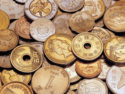 硬币，钱，亚洲，象形文字