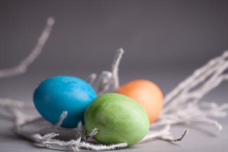 复活节彩蛋，复活节，鸡蛋