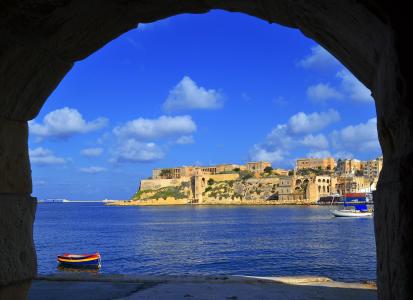 马耳他，拱，鉴于大海港，Bighi的