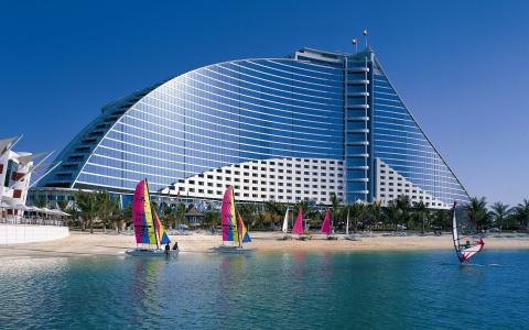 迪拜，城市，酒店，海滩