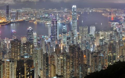 香港，城市，大都会