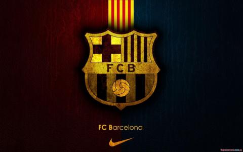 巴塞罗那足球俱乐部，会徽，足球