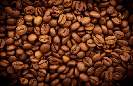 纹理，咖啡豆，咖啡