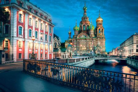 圣彼得堡，俄罗斯联邦，皇冠寺