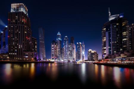 城市，阿联酋，阿联酋，迪拜码头，迪拜