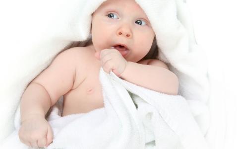 婴儿的外观，毛巾